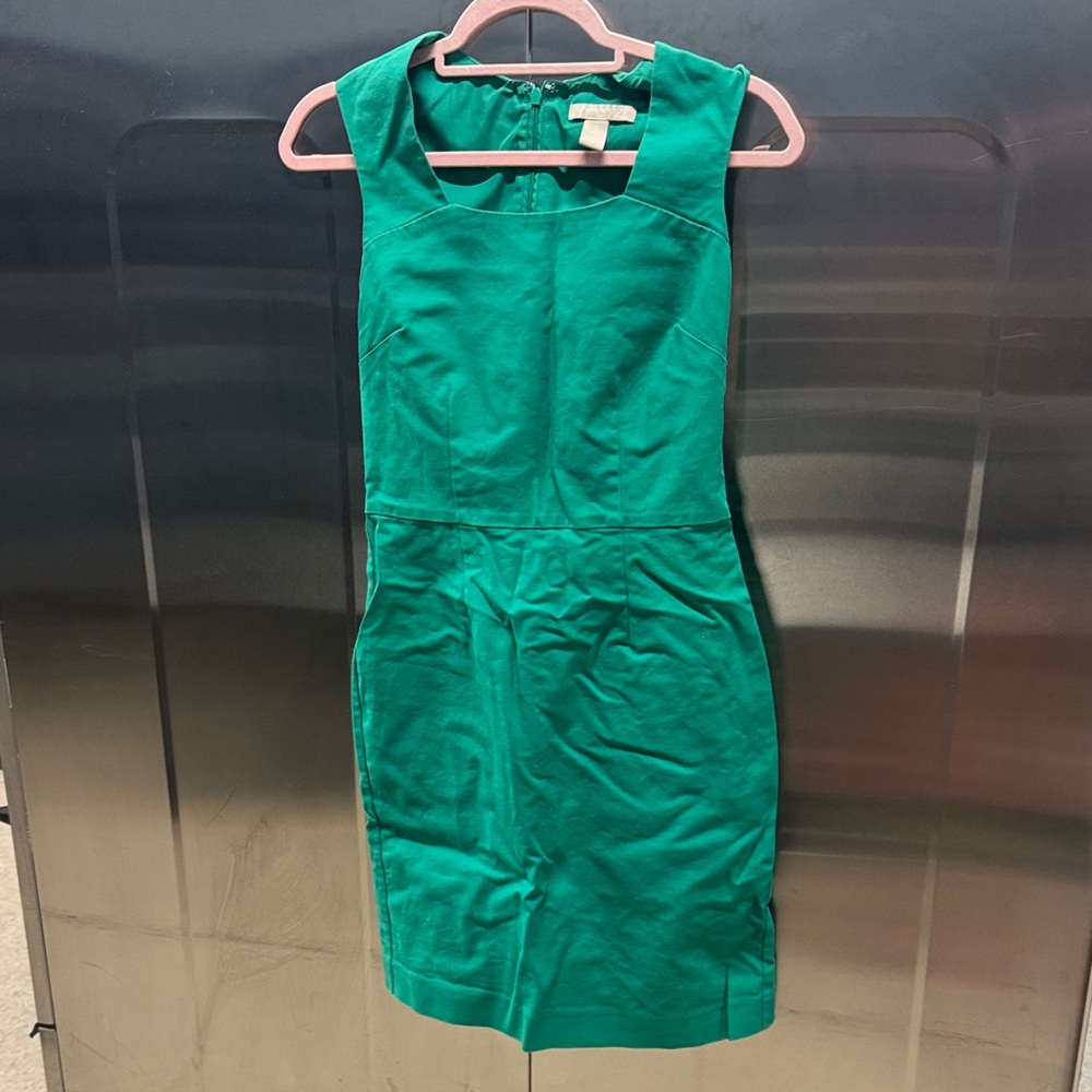 Banana Republic Vibrant Green Mini Dress
